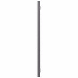 2 Piece Bathroom Furniture Set High Gloss Grey Engineered Wood