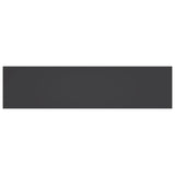 Bookshelf Boards 8 pcs Grey 40x10x1.5 cm Engineered Wood - Top-Down View