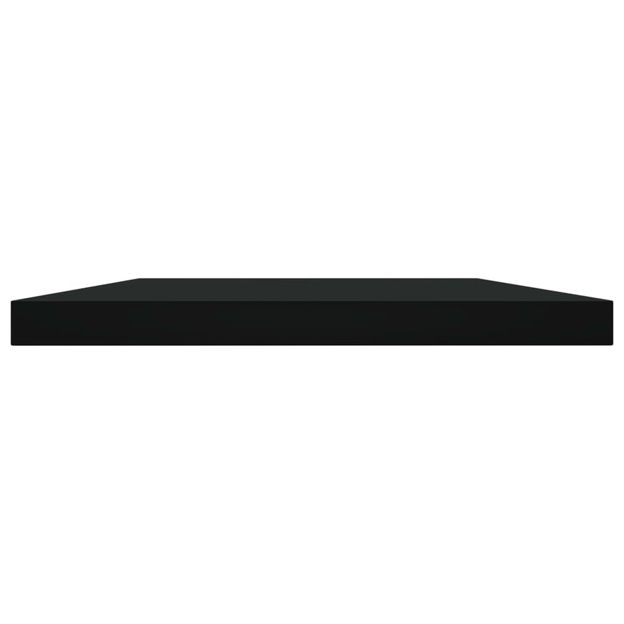 Bookshelf Boards 4 pcs Black 40x20x1.5 cm Engineered Wood