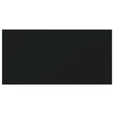 Bookshelf Boards 8 pcs Black 40x20x1.5 cm Engineered Wood - Top-Down View