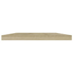 Bookshelf Boards 4 pcs Sonoma Oak 40x20x1.5 cm Engineered Wood