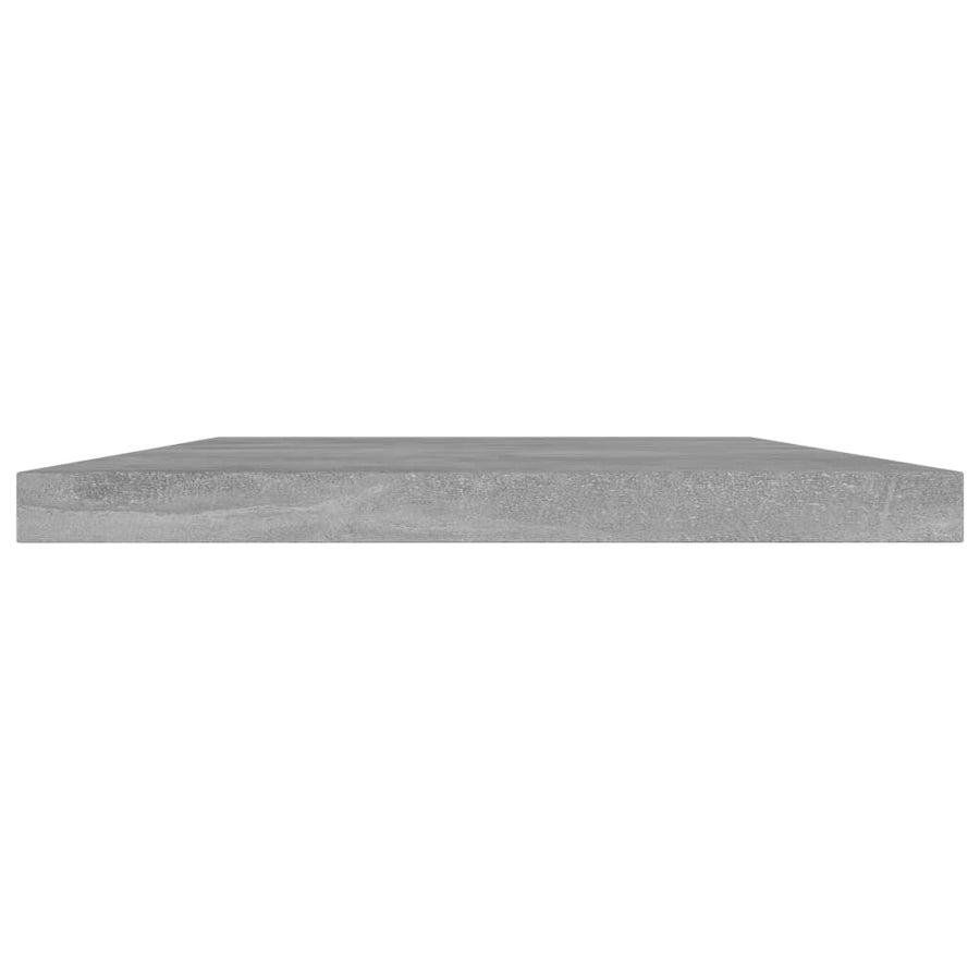 Bookshelf Boards 4 pcs Concrete Grey 40x20x1.5 cm