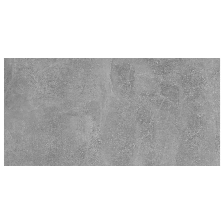 Bookshelf Boards 4 pcs Concrete Grey 40x20x1.5 cm