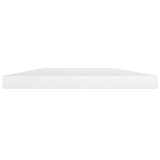 Bookshelf Boards 8 pcs High Gloss White 40x20x1.5 cm Engineered Wood - Side View