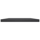 Bookshelf Boards 8 pcs Grey 40x30x1.5 cm Engineered Wood - Side View
