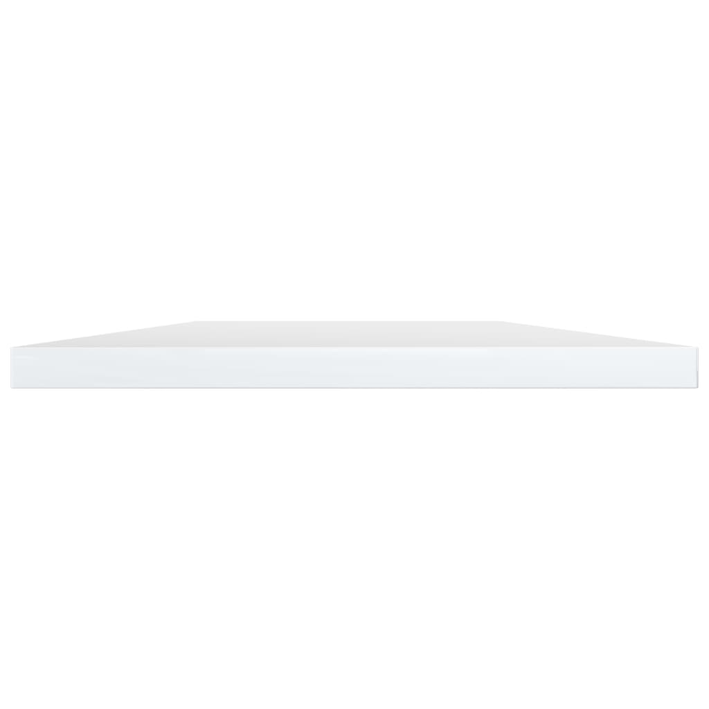 Bookshelf Boards 8 pcs High Gloss White 40x30x1.5 cm Engineered Wood