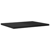 Bookshelf Boards 4 pcs High Gloss Black 40x30x1.5 cm Engineered Wood - Top-Down View