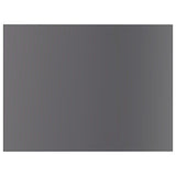 Bookshelf Boards 8 pcs High Gloss Grey 40x30x1.5 cm Engineered Wood