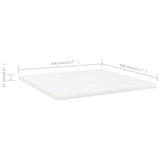 Bookshelf Boards 4 pcs White 40x40x1.5 cm Engineered Wood