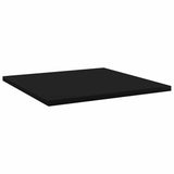 Bookshelf Boards 8 pcs Black 40x40x1.5 cm Engineered Wood