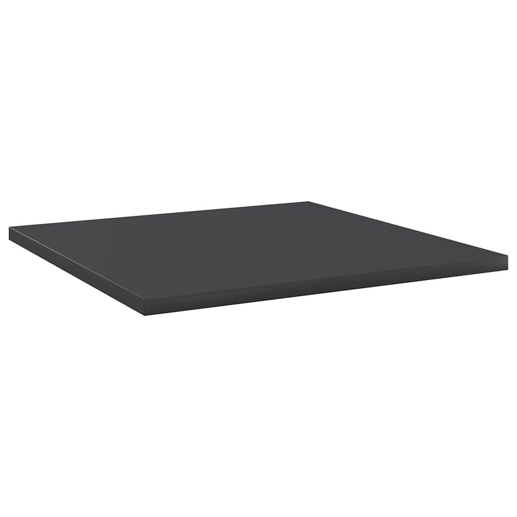 Bookshelf Boards 4 pcs Grey 40x40x1.5 cm Engineered Wood