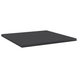Bookshelf Boards 4 pcs Grey 40x40x1.5 cm Engineered Wood