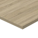 Bookshelf Boards 4 pcs Sonoma Oak 40x40x1.5 cm Engineered Wood - Close-Up Angle