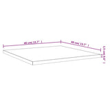 Bookshelf Boards 4 pcs Sonoma Oak 40x40x1.5 cm Engineered Wood