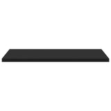 Bookshelf Boards 4 pcs Black 40x50x1.5 cm Engineered Wood