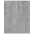 Bookshelf Boards 4 pcs Concrete Grey 40x50x1.5 cm