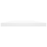 Bookshelf Boards 4 pcs White 60x10x1.5 cm Engineered Wood - Side View