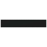 Bookshelf Boards 4 pcs Black 60x10x1.5 cm Engineered Wood