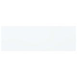 Bookshelf Boards 4 pcs White 60x20x1.5 cm Engineered Wood - Top-Down View