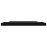 Bookshelf Boards 4 pcs Black 60x20x1.5 cm Engineered Wood
