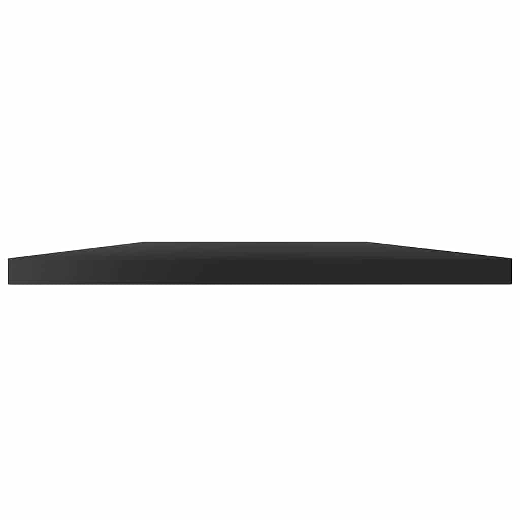 Bookshelf Boards 8 pcs High Gloss Black 60x20x1.5 cm Engineered Wood