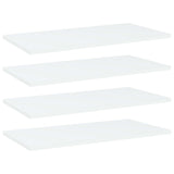 Bookshelf Boards 4 pcs White 60x30x1.5 cm Engineered Wood