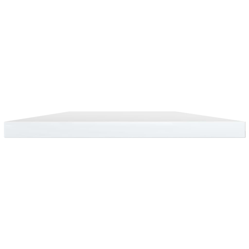 Bookshelf Boards 8 pcs High Gloss White 60x30x1.5 cm Engineered Wood