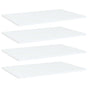 Bookshelf Boards 4 pcs White 60x40x1.5 cm Engineered Wood