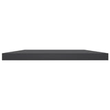 Bookshelf Boards 8 pcs Grey 60x40x1.5 cm Engineered Wood - Side View