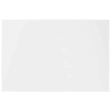 Bookshelf Boards 4 pcs High Gloss White 60x40x1.5 cm Engineered Wood - Top-Down View