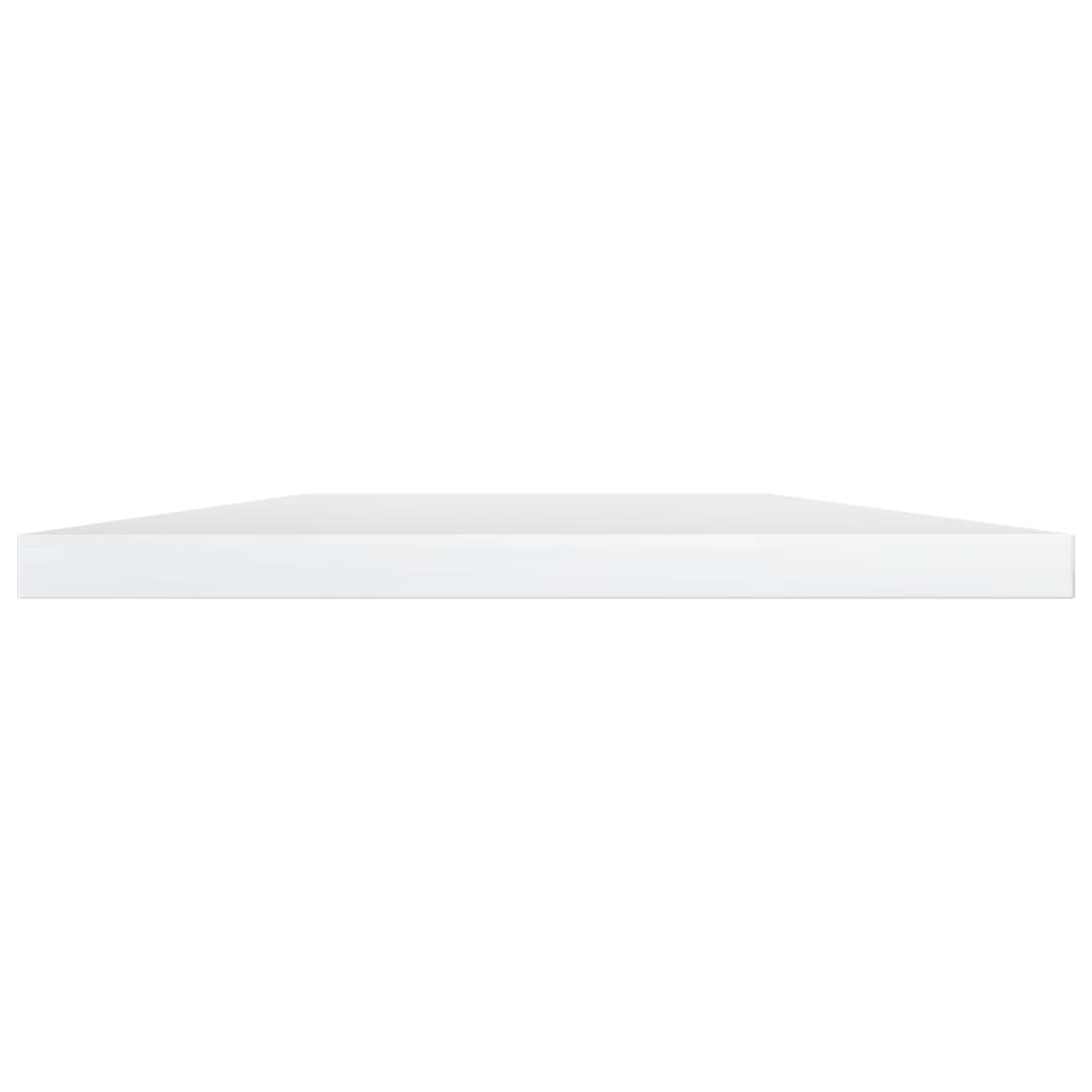 Bookshelf Boards 8 pcs High Gloss White 60x40x1.5 cm Engineered Wood