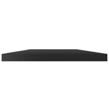Bookshelf Boards 8 pcs High Gloss Black 60x40x1.5 cm Engineered Wood