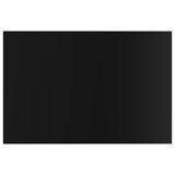 Bookshelf Boards 8 pcs High Gloss Black 60x40x1.5 cm Engineered Wood - Top-Down View