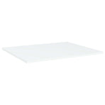 Bookshelf Boards 8 pcs White 60x50x1.5 cm Engineered Wood