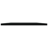 Bookshelf Boards 4 pcs Black 60x50x1.5 cm Engineered Wood