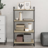 Bookshelf Boards 8 pcs Sonoma Oak 60x50x1.5 cm Engineered Wood