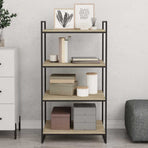 Bookshelf Boards 8 pcs Sonoma Oak 60x50x1.5 cm Engineered Wood