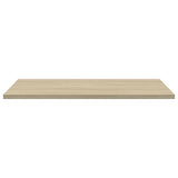 Bookshelf Boards 8 pcs Sonoma Oak 60x50x1.5 cm Engineered Wood - 45-Degree Angle
