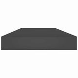 Bookshelf Boards 8 pcs Grey 80x10x1.5 cm Engineered Wood