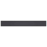 Bookshelf Boards 8 pcs Grey 80x10x1.5 cm Engineered Wood