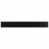 Bookshelf Boards 8 pcs High Gloss Black 80x10x1.5 cm Engineered Wood - Top-Down View