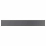 Bookshelf Boards 8 pcs High Gloss Grey 80x10x1.5 cm Engineered Wood