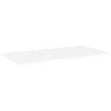Bookshelf Boards 4 pcs White 80x20x1.5 cm Engineered Wood
