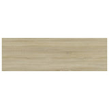 Bookshelf Boards 4 pcs Sonoma Oak 80x20x1.5 cm Engineered Wood