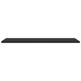 Bookshelf Boards 4 pcs Black 80x30x1.5 cm Engineered Wood