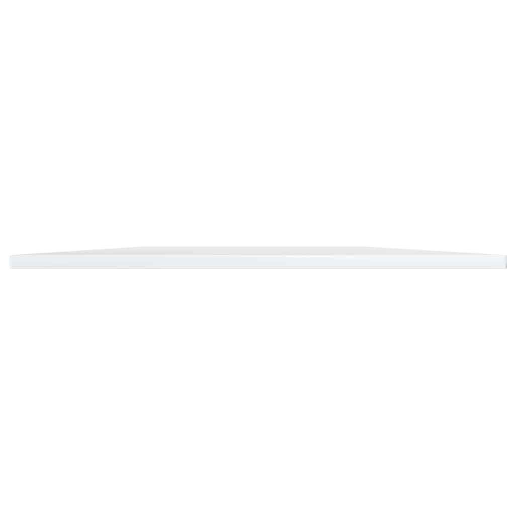 Bookshelf Boards 8 pcs High Gloss White 80x30x1.5 cm Engineered Wood