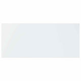 Bookshelf Boards 8 pcs High Gloss White 80x30x1.5 cm Engineered Wood - Top-Down View