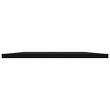 Bookshelf Boards 4 pcs Black 80x40x1.5 cm Engineered Wood