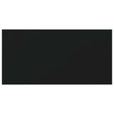 Bookshelf Boards 4 pcs Black 80x40x1.5 cm Engineered Wood - Top-Down View