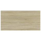 Bookshelf Boards 4 pcs Sonoma Oak 80x40x1.5 cm Engineered Wood